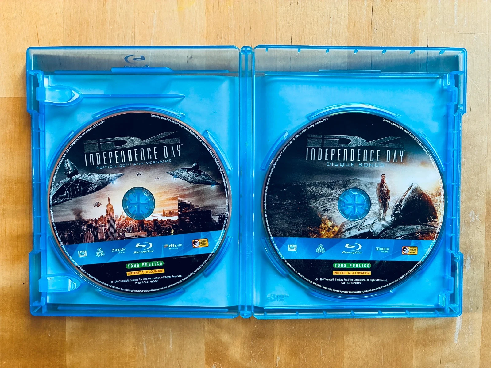 Blu-ray Independência Dia de Roland Emerich edição 20º aniversário. – photo 2